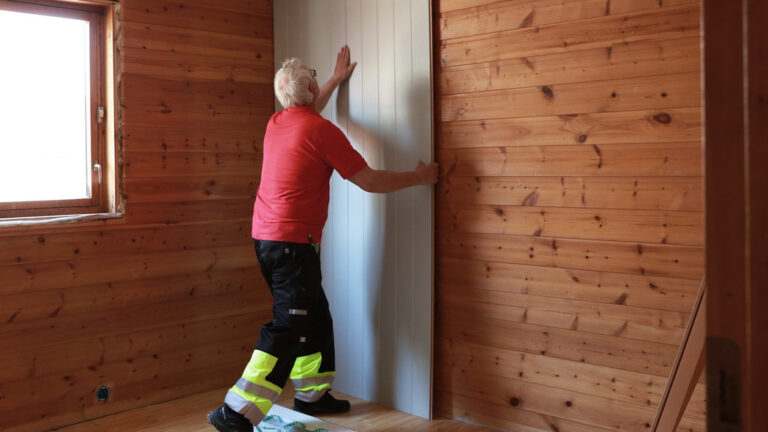 6 grunner til at proffene velger ferdigmalte veggplater fra Huntonit