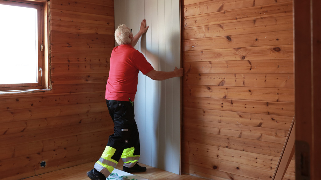 6 grunner til at proffene velger ferdigmalte veggplater fra Huntonit