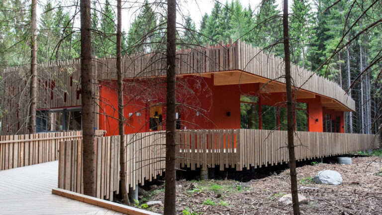 Prøysenhuset: Snøhetta har designet dette kultur- og opplevelseshuset på Rudshøgda, der Alf Prøysen